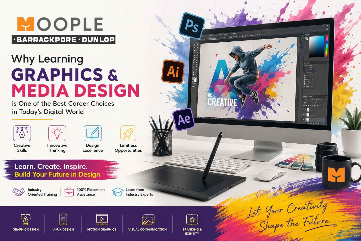 Why Learning Graphics & Media Design is One of the Best Career Choices in Today's Digital World
