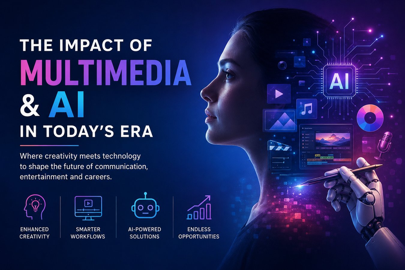 The Impact of Multimedia and AI in Today’s Era: Where Creativity Meets Technology